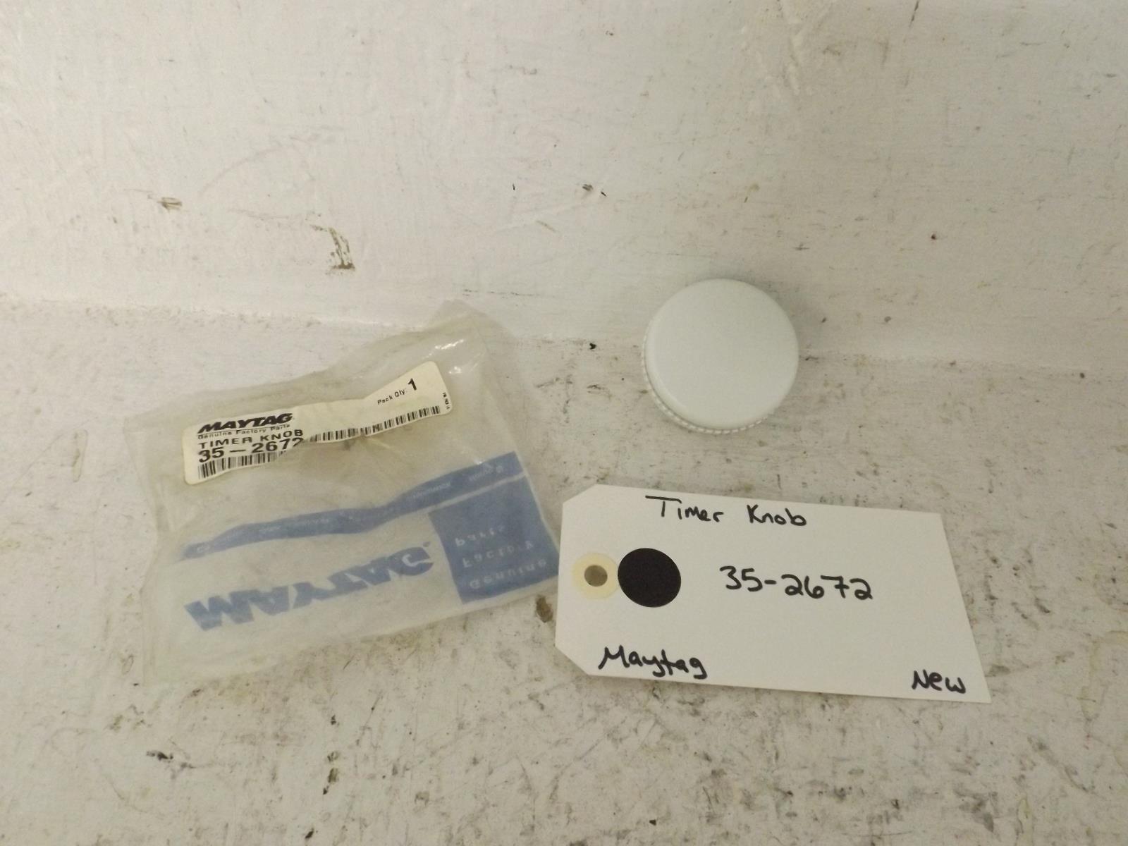 Maytag Washer 35-2672 Timer Knob New Maytag Washer 35-2672 Timer Knob New